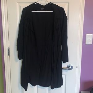 Flowy tie up jacket from fashion Nova